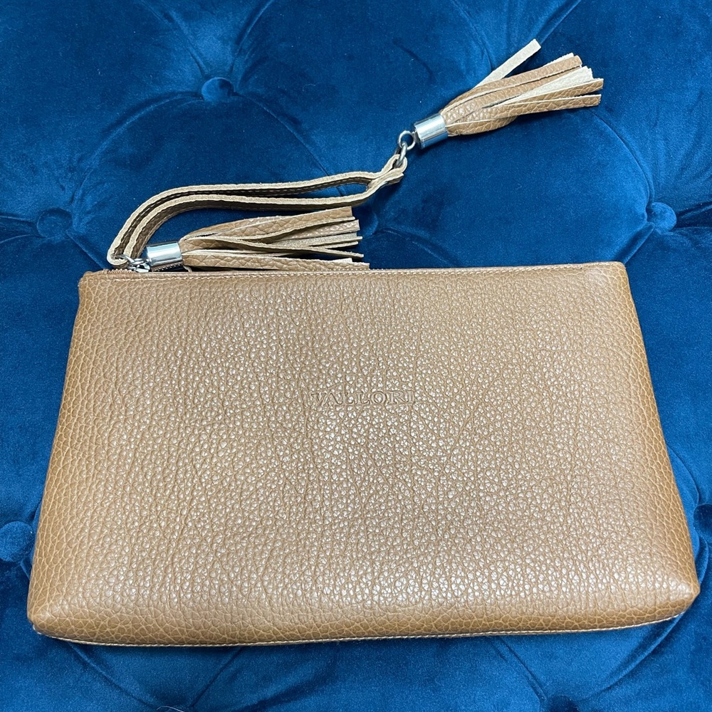 Vallori Leather Clutch